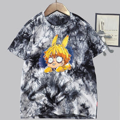 MAOKEI - Zenitsu Funny T-shirt - 1005003402192235-Black-XS